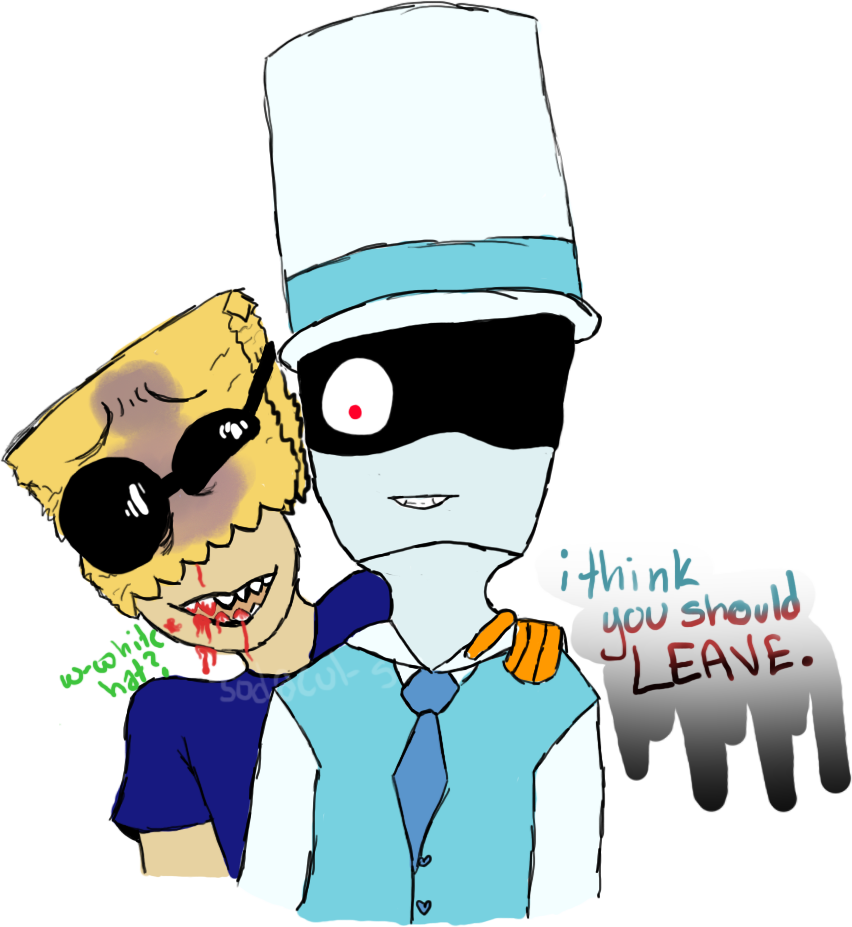 He's A Good Guy Until You Mess With His Boyfriend - Heroic Au Paperhat (852x927)