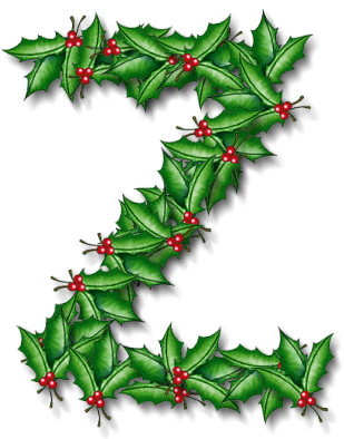 Scrap Alpha Nadal Christmas Alpha - Alphabet (309x394)