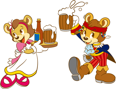 Ice Beer Oktoberfest Drink Beer Festival - Cartoon (576x576)