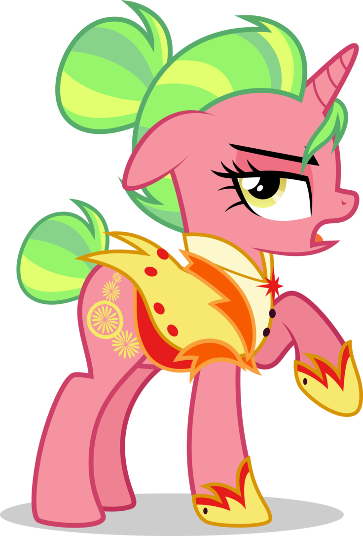 Lemon Zest From Alternate Timeline - Cartoon (736x1085)