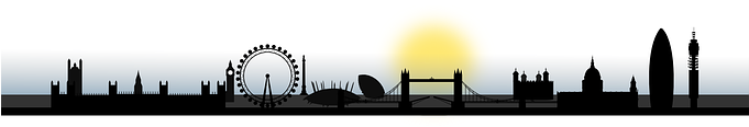 London Skyline Silhouette City Cityscape E - London City Skyline Vector (680x340)