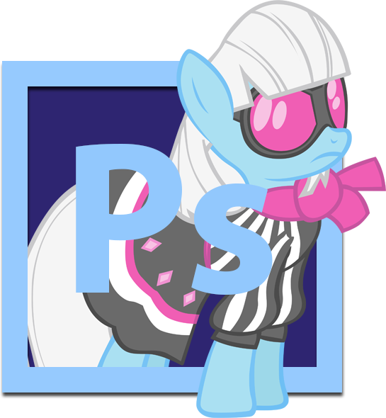 Adobe Photoshop Cs6 Icon-photo Finish By Liatlns - Finish My Little Pony Friendship Is Magic Cute 24x18 (545x590)