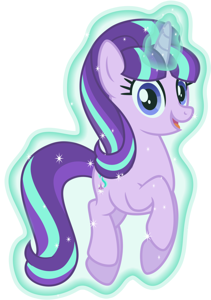 Starlight Glimmer Levitates Herself By Osipush - My Little Pony (757x1054)