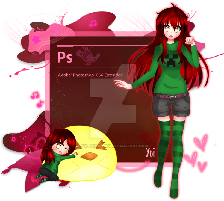 Vale En Photoshop By Yui Chan Uwu - Adobe Cs6 (800x673)