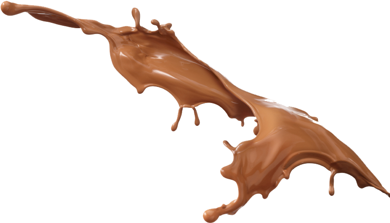 Chocolate Splash Png Clipart - Chocolate Milk Splash Png (842x570)
