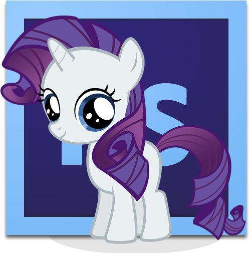 Adobe Photoshop Cs6 By Liggliluff - Baby Rarity From My Little Pony (512x512)