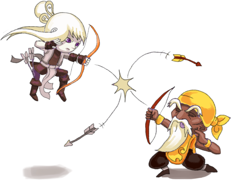 Master Versus Pupil By Nemca - Towerfall (937x852)