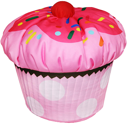 Some Images In Which I Erased The Background Using - Cupcake Bedroom Theme (600x500)