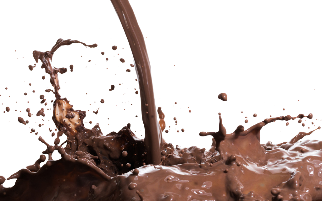 Chocolate Milk White Chocolate Hot Chocolate - Chocolate Splash Png (1024x641)