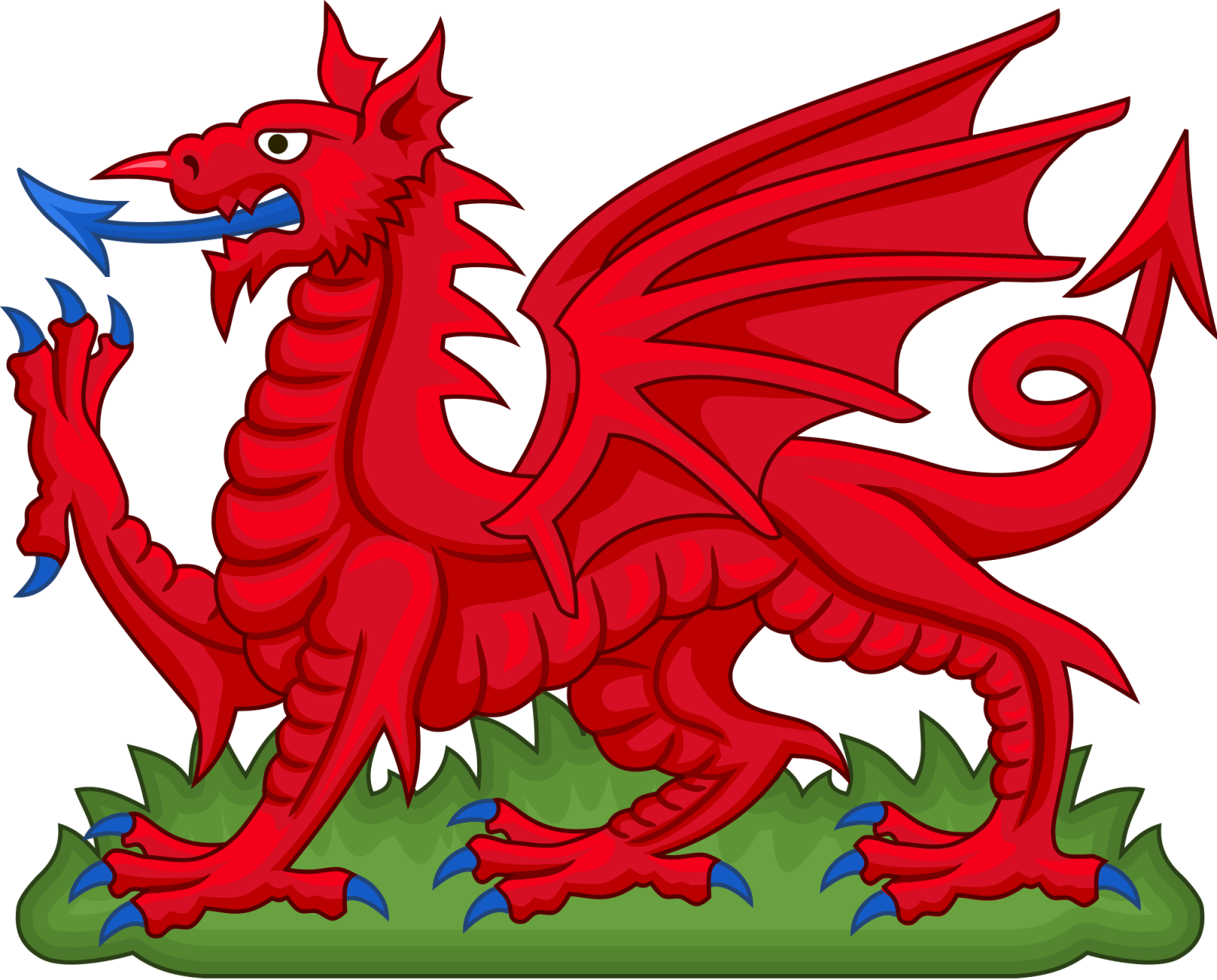 Adobe Photoshop Cs6 Tutorial - Welsh Red Dragon Png (1600x1288)