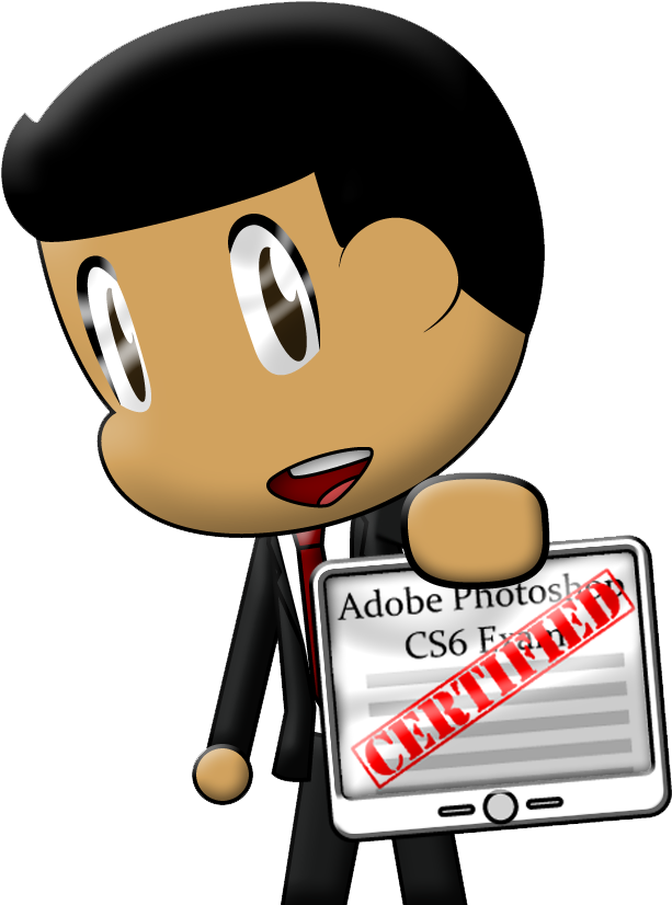 Adobe Photoshop Cs6 Certified By Nosh59 - Cartoon (638x875)