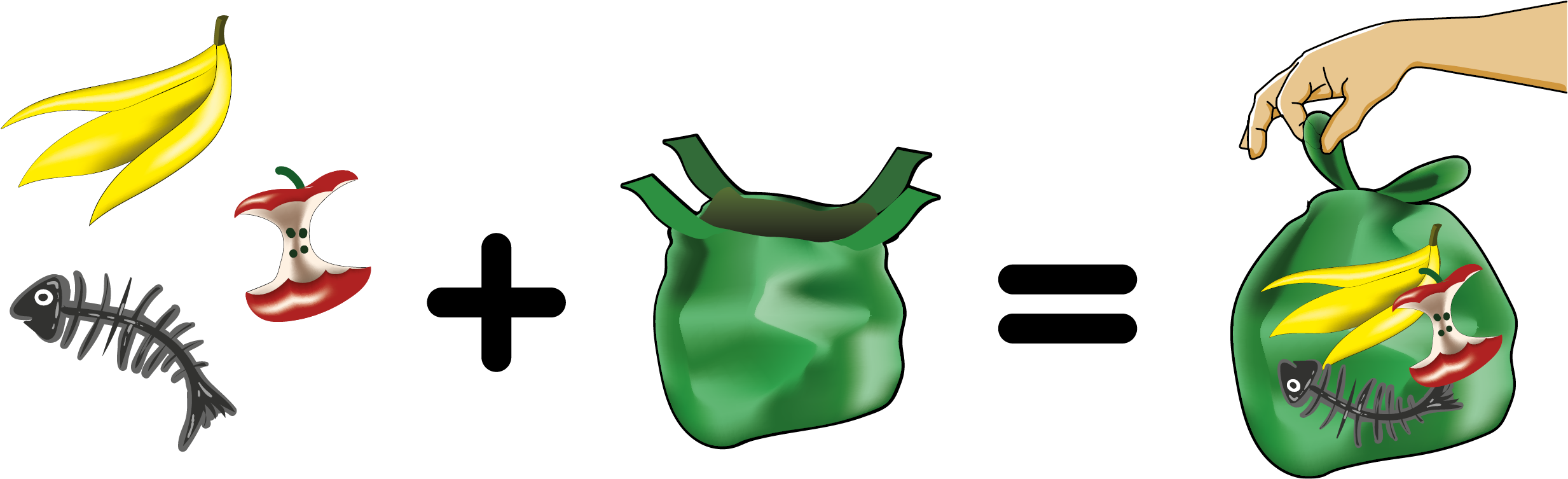 Green Clip Art - Shoulder Bag (2480x768)