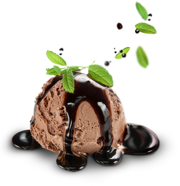 Sandwichs Sandwichs - Chocolate Ice Cream With Syrup (647x787)