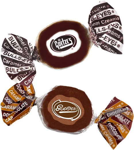 Bulk Chocolate Original Chocolate Caramel Creams - Goetze's Double Chocolate Caramel Creams, 1 Pound (500x665)