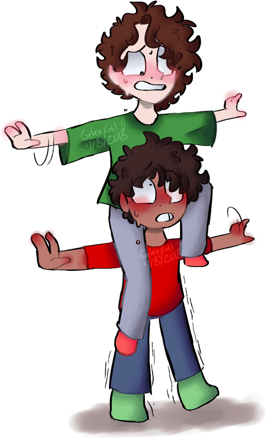 This Is Why You Do Not Try To Reenact Scenes From Mario - Be More Chill (1280x1646)