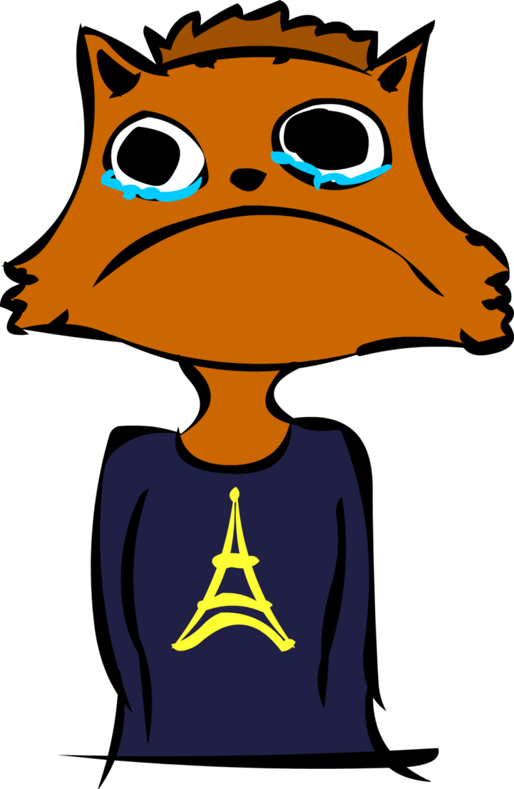 Cool Cat Sad By Monowatch - Cool Cat Sad By Monowatch (721x1107)