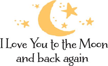 Love You To The Moon Liam Wall Decal - Grandpa Loves You (451x451)