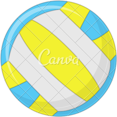 Pin Volleyball Ball Clip Art - Volleyball (550x550)