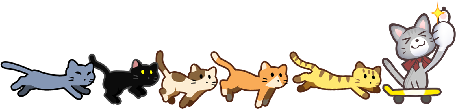 Meet The Coolest Cat On The Block In The Latest Nintendo - Cartoon (1652x394)