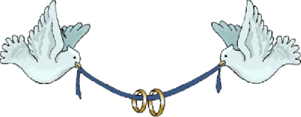 Wedding Dove Png - Congratulations On Your Wedding Gif (600x233)