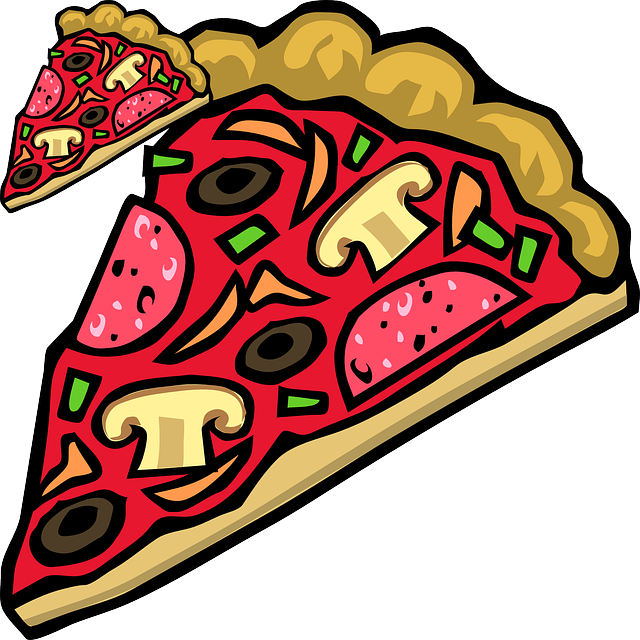 Pizza-307378 - Pizza Clipart Transparent Background (640x640)