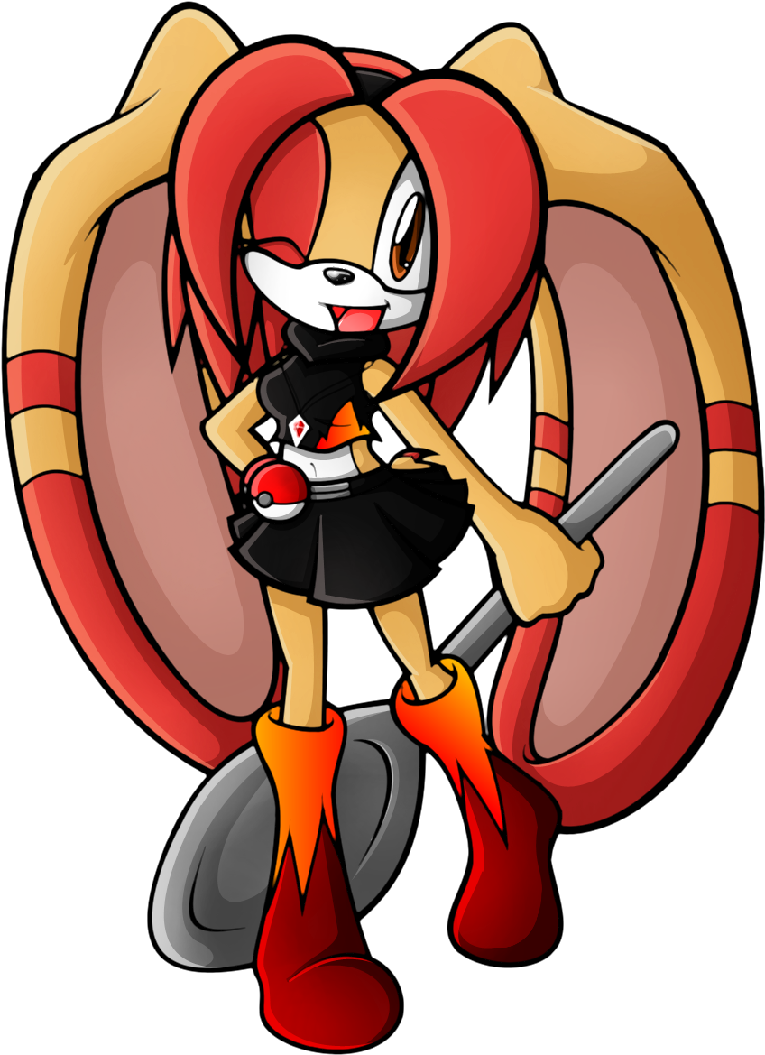 By Rubysp00n - Sonic Ruby The Rabbit (928x1216)