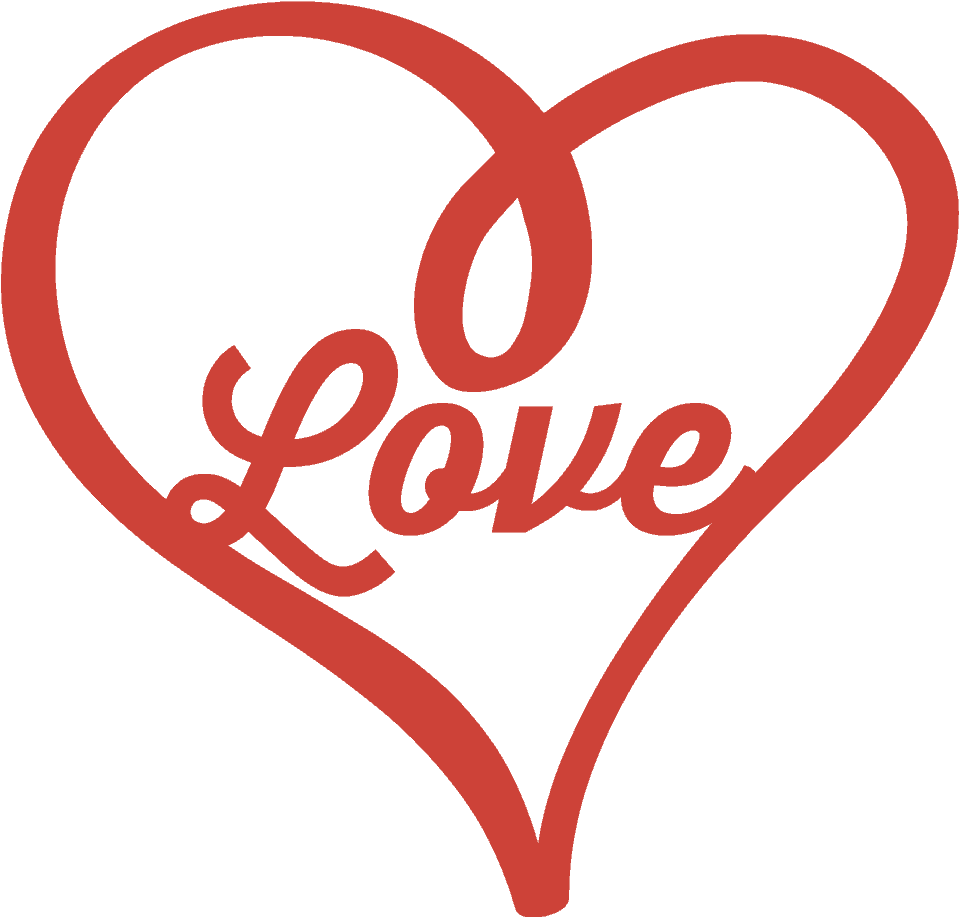Love Heart Printable - Love (1000x1000)