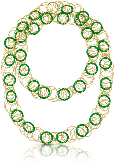 Hawaii Color Long Necklace - Jewellery (570x570)