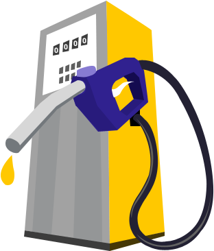 Sgc Jibu Tracks Customer Activities, Easing The Task - Petrol Pump Logo Png (329x374)