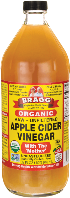 Apple Cider Clipart - Braggs Apple Cider Vinegar (650x650)