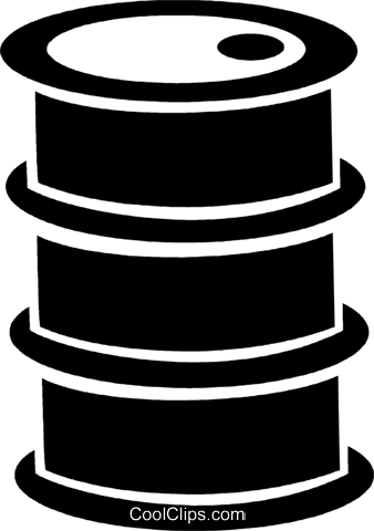 Oil Cliparts Transparent - Oil Barrel Clipart (338x480)
