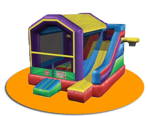 Wacky Combo Unit - Inflatable Castle (525x400)
