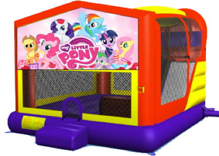 My Little Pony Inflatable Combo Jumper Rental - My Little Pony Friendship (431x307)
