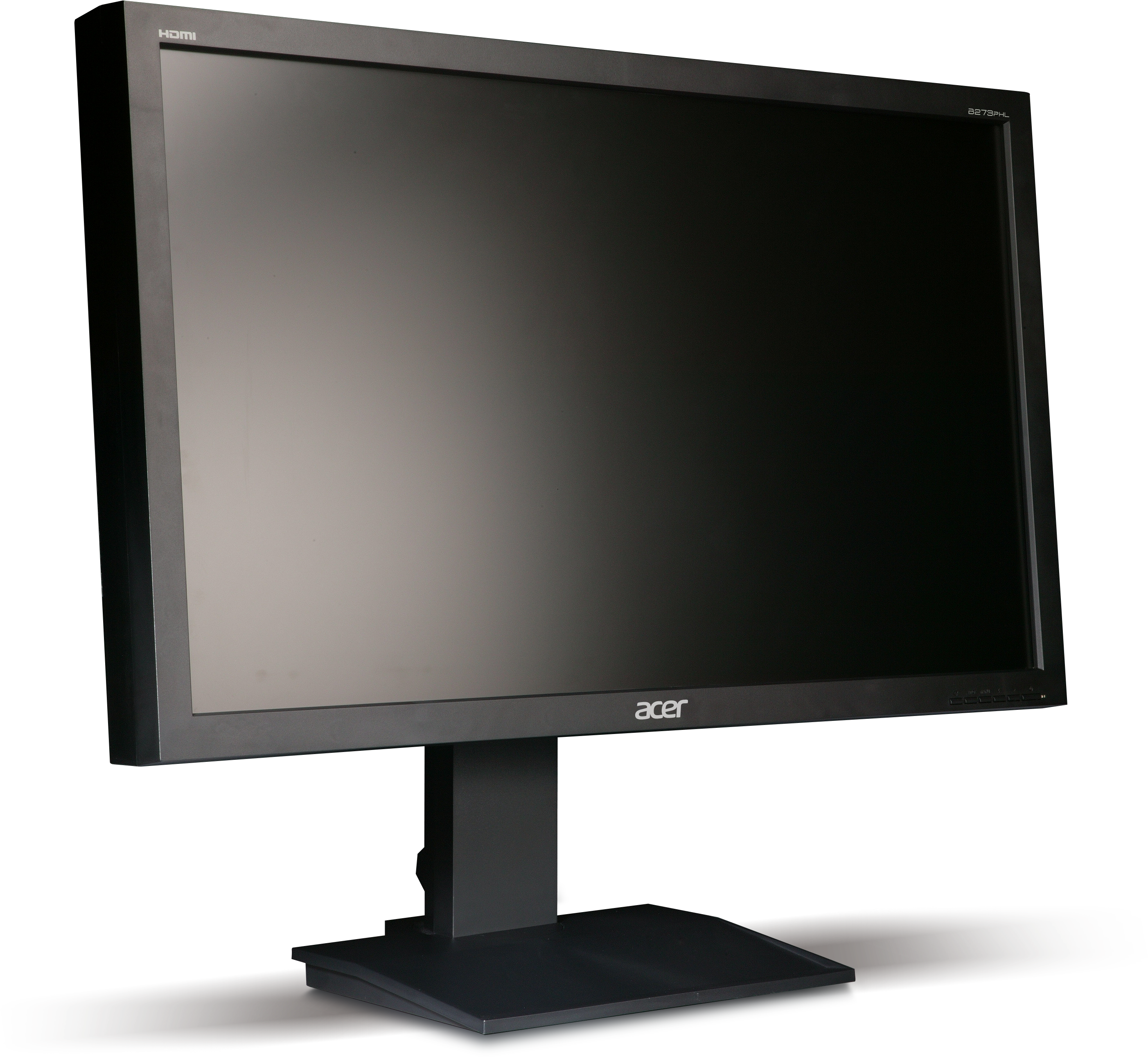 Computer Monitor Clipart Png - Acer B273hu - 27" Tn Lcd Monitor W/ Speaker (3196x2953)