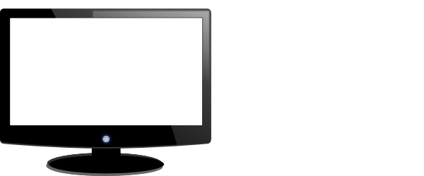 Computer Monitor Clipart - Computer Monitor (600x250)