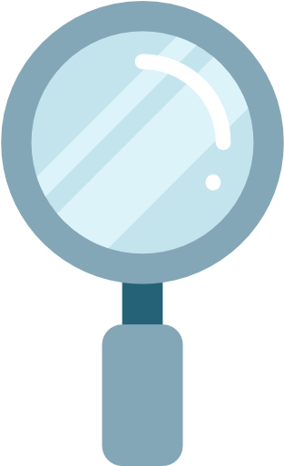 Loupe Free Icon - Loupe Flat Png (512x512)