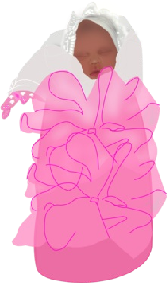 Baby Girl Sleeping Cartoon - Clip Art (600x600)