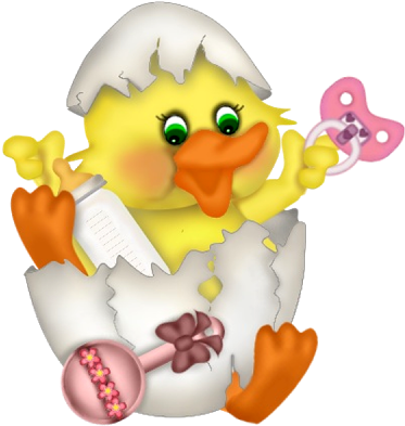 Images Are On A Transparent Background Baby Yellow - Easter (400x400)