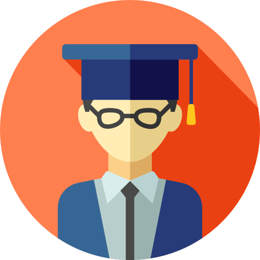 Graduation - Social Scientist Icon (512x512)