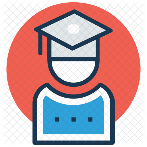 Graduation Icon - Student (512x512)