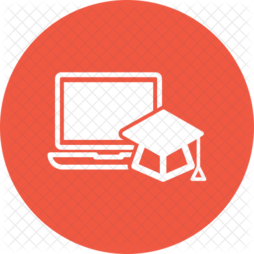 Online Graduation Icon - Receipt Icon Flat (512x512)