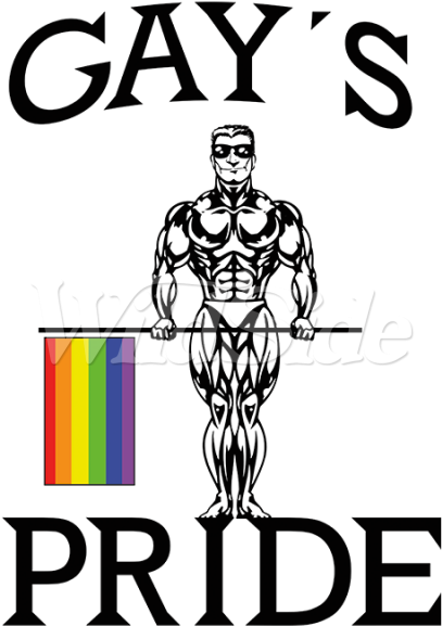 Gay's Gym Pride Neon - Golds Gym (600x600)