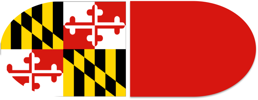 Maryland Campaign To Keep Antibiotics Working Keeping - State Flag Of Maryland (873x340)