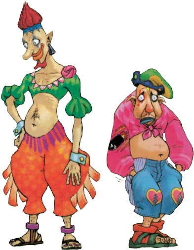 Précédente - Zelda Twilight Princess Clown (400x515)