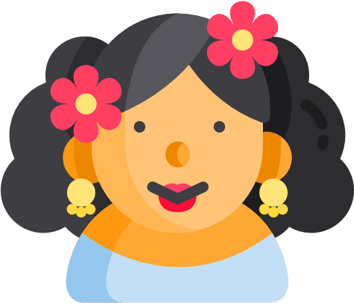 Mexican Woman Free Icon - Mujer Mexicana Icon Png (512x512)