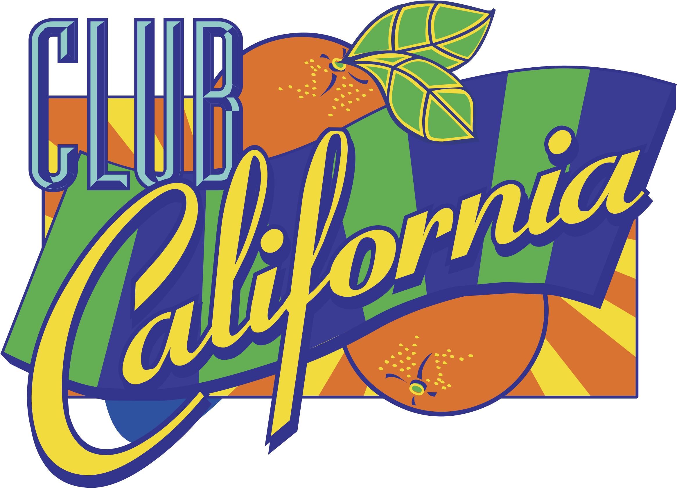 California Club Logo Black And White - Carnation (2400x2400)