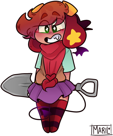 “ Trying Out A Smol Easier Style He Lost His Pants - Drawing (500x589)