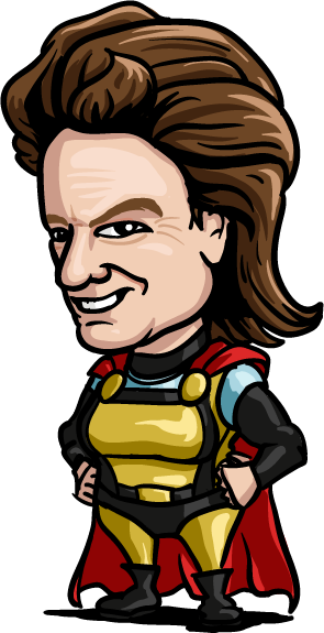 Also Known As Granny Goodness's Hair, And Spytle's - Cartoon (295x575)