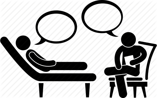 Counseling - Black And White Interview Clipart (512x320)