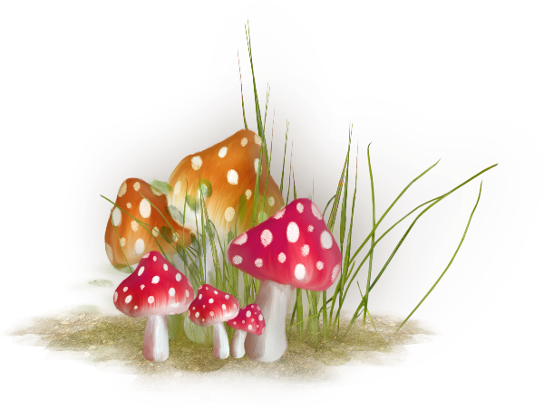 سكرابز الغراب للتصميم بدون تحميل 3dlat - Mushroom (600x452)